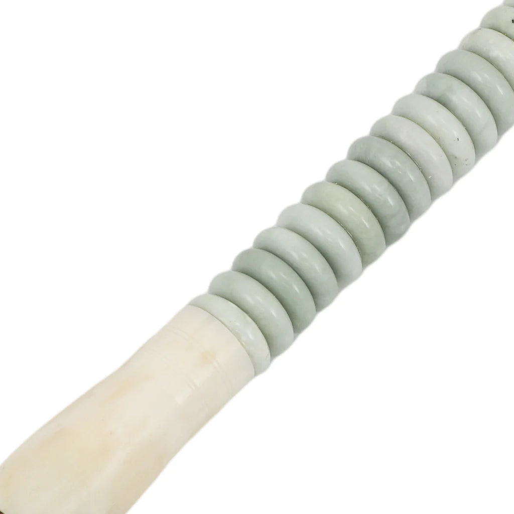 White Jade Disc Calligraphy Brush