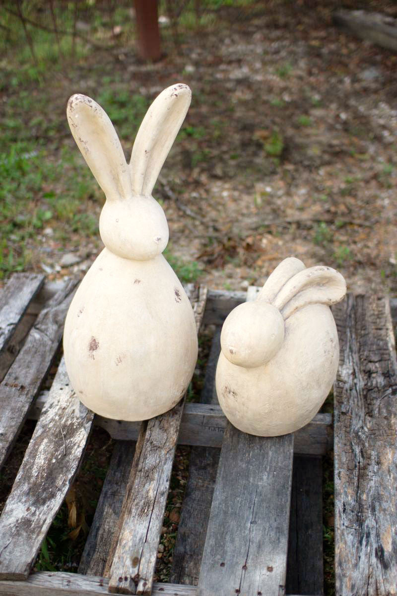 Rabbit Sculptures 