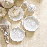 Ceramic Pumpkin Appetizer Plates set of 4