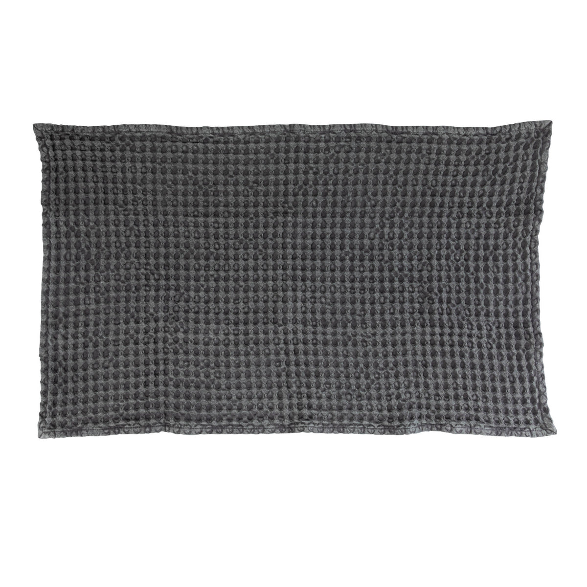 Charcoal_Stonewashed_Waffle_Weave_Towel