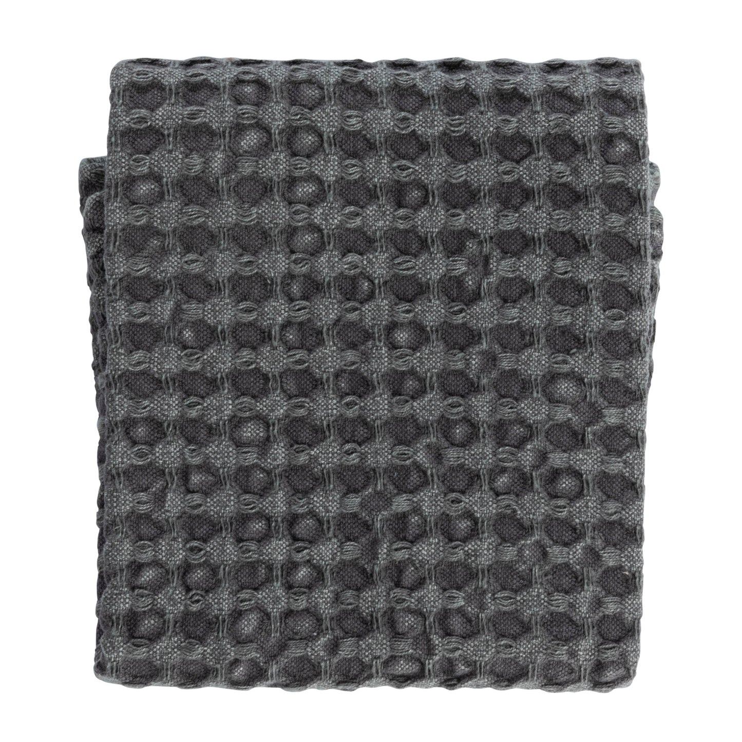 Charcoal_Stonewashed_Waffle_Weave_Towel