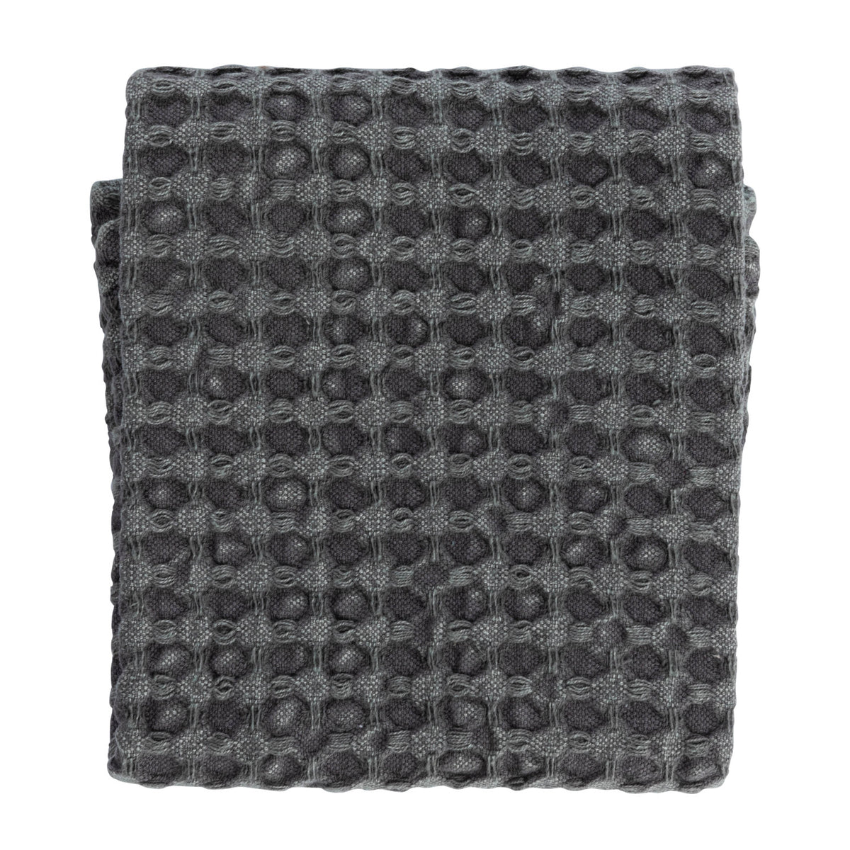 Charcoal_Stonewashed_Waffle_Weave_Towel