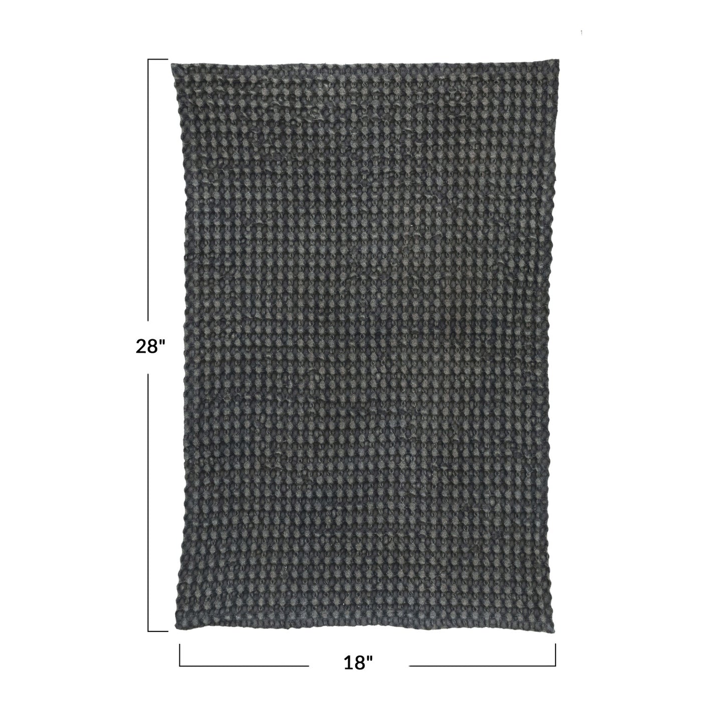 Charcoal_Stonewashed_Waffle_Weave_Towel