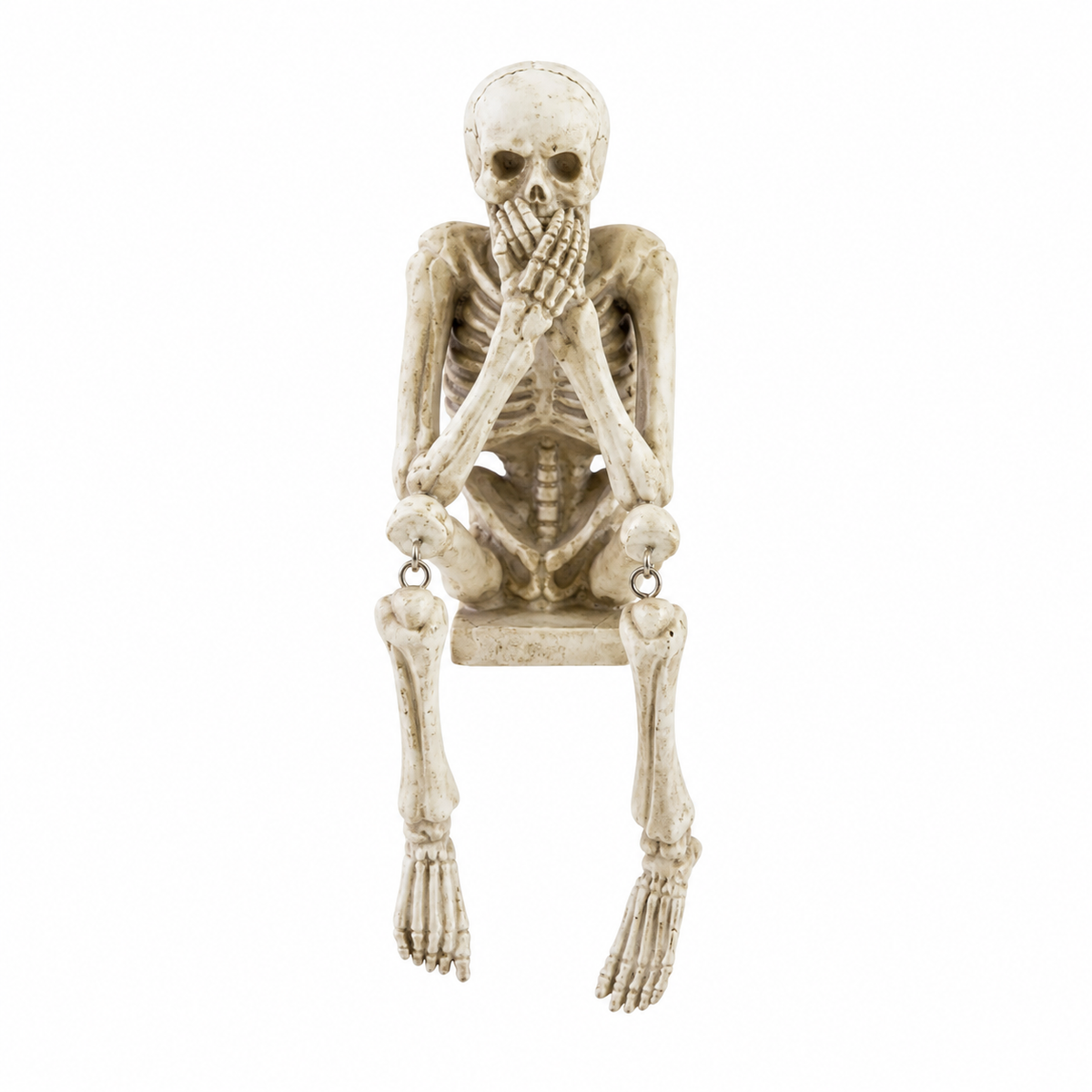 See, Hear & Speak No Evil Skeleton Shelf Sitters – Set of 3