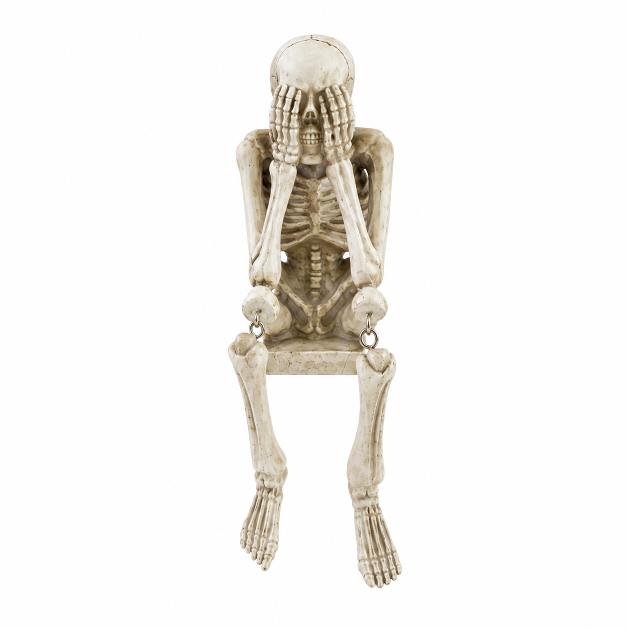 See, Hear & Speak No Evil Skeleton Shelf Sitters – Set of 3