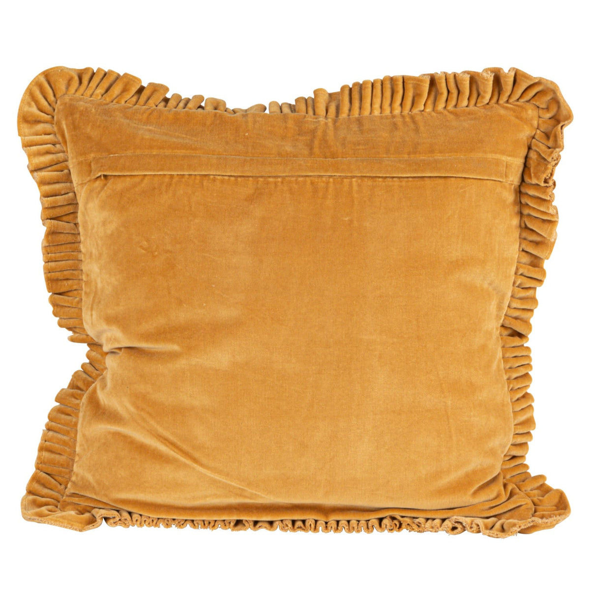 Mustard Ruffle Trim 20
