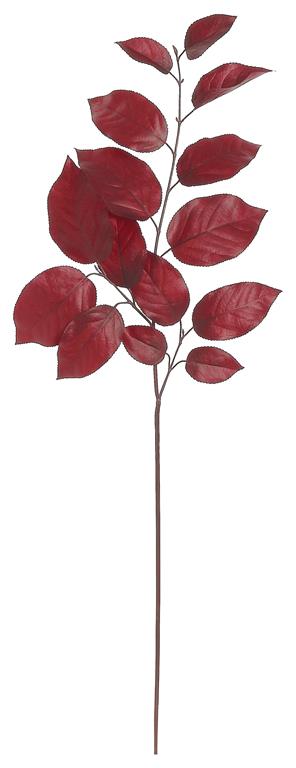 Autumn Salal Leaf Spray, 29", Burgundy