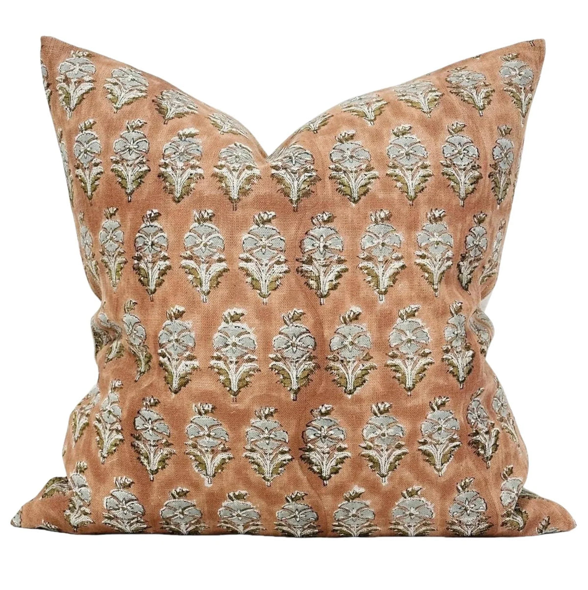 Designer Ferndale Floral Print Pillow Cover with Insert – 20x20 & 24x24