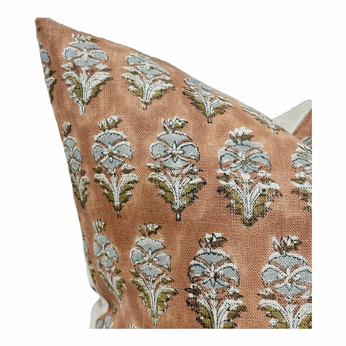Designer Ferndale Floral Print Pillow Cover with Insert – 20x20 & 24x24