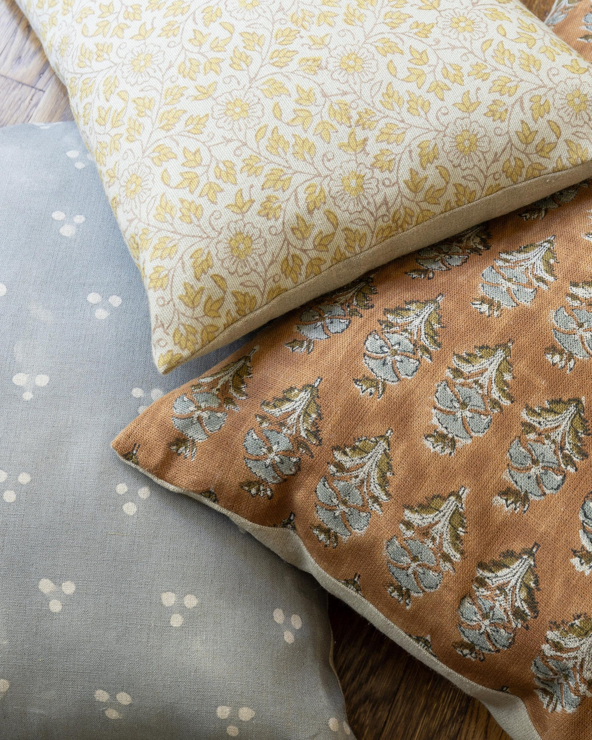 Designer Ferndale Floral Print Pillow Cover with Insert – 20x20 & 24x24