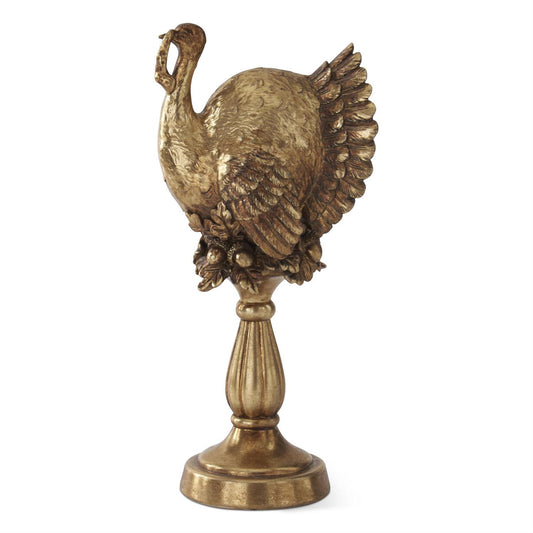 Gold_Resin_Turkey_on_Pedestal