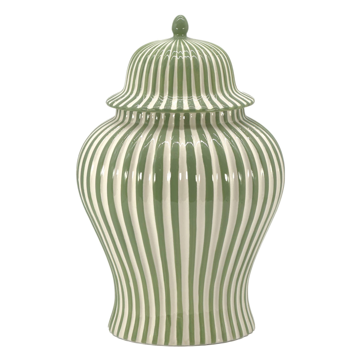 Green_White_Striped_Vase