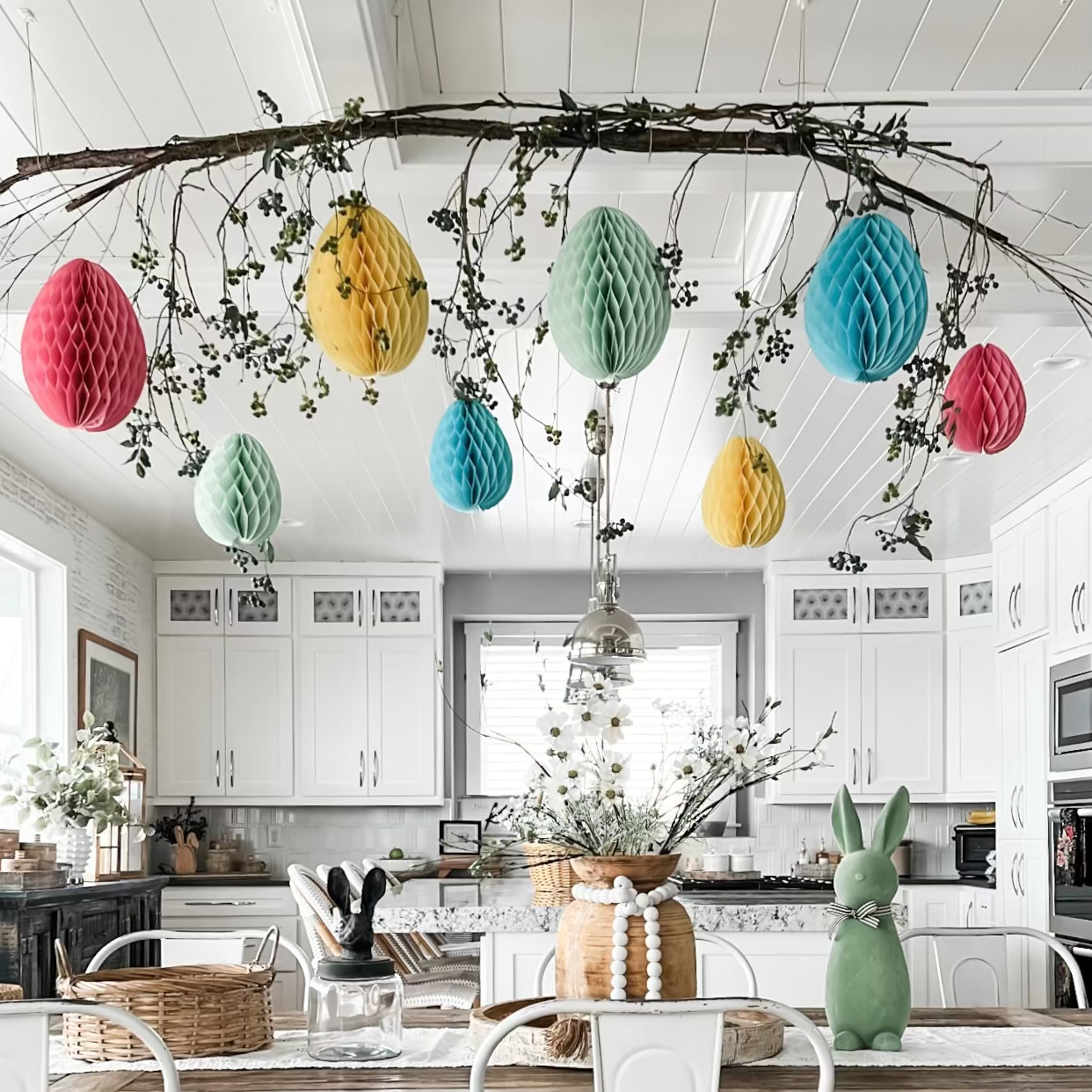 HANGING IRISH MOSS SPRAY 48"