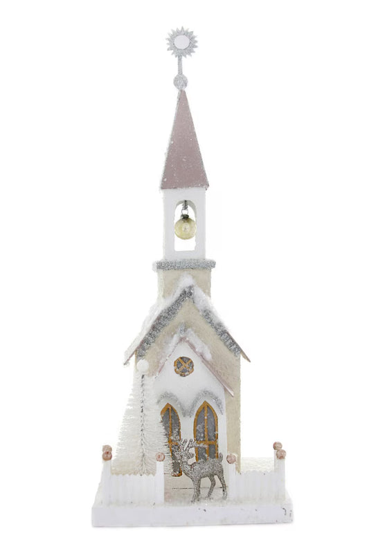 Cody Foster Silver Steeple Christmas Village House