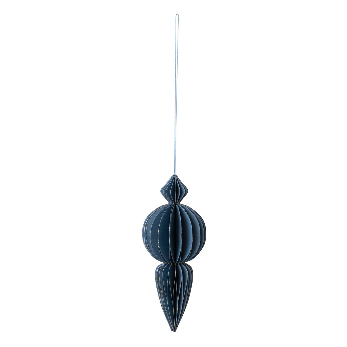 Honeycomb_Finial_Ornament_Blue