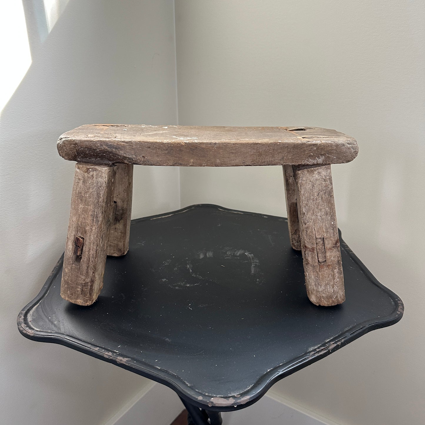 Reclaimed Wood Mini Pillow Stool - Various Sizes