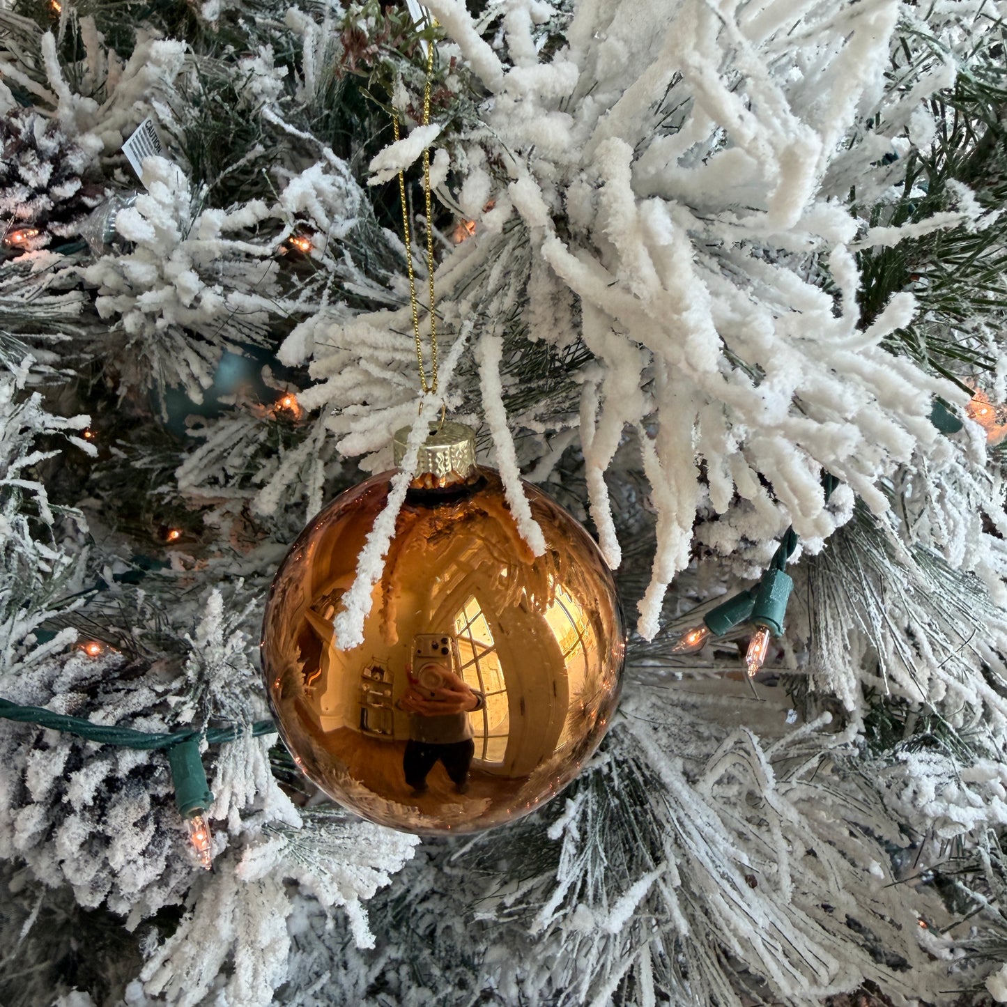 Cody Foster Large Brown Glass Ornament - 3" (6 Shades Available)