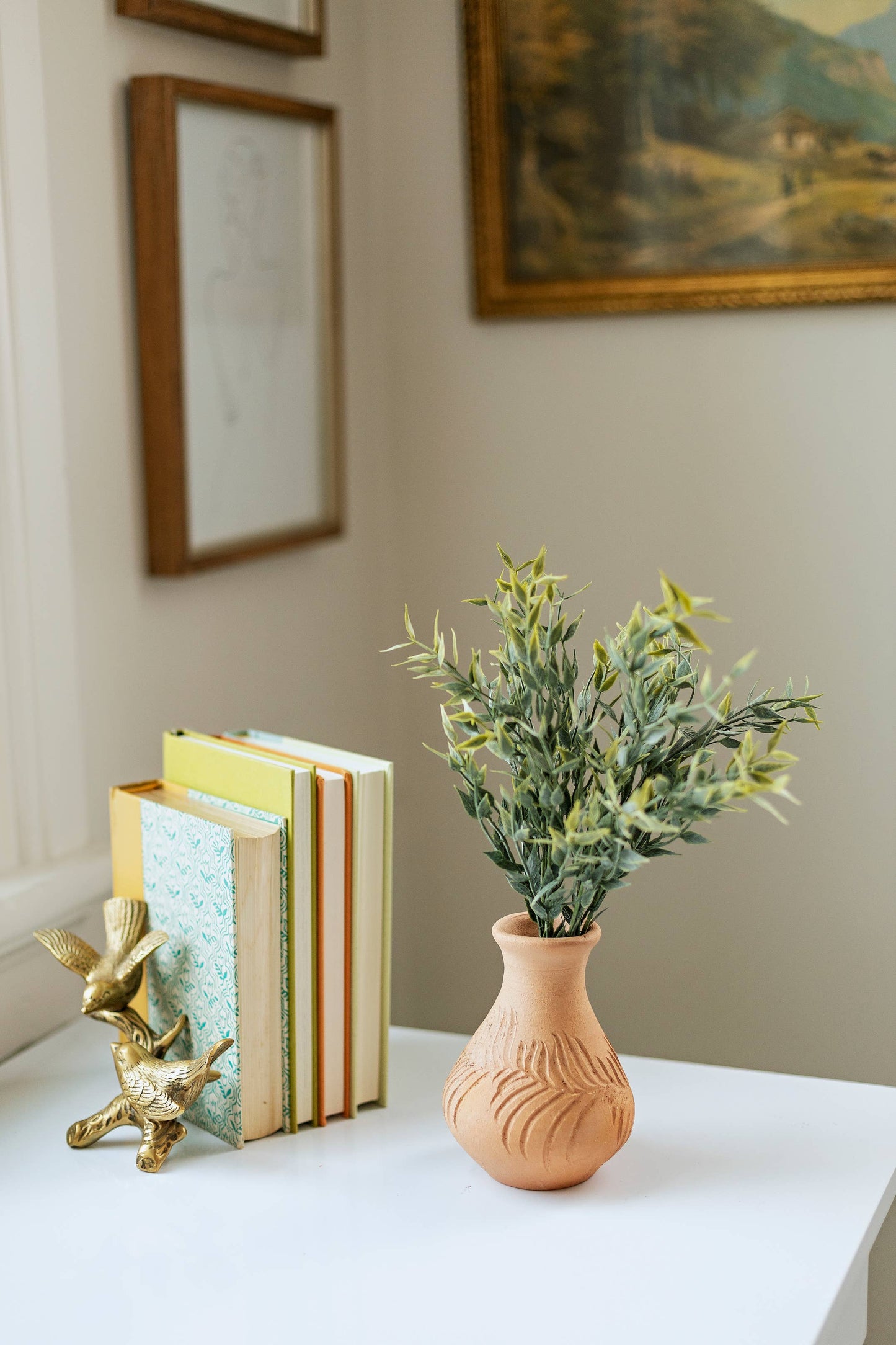 Italian Ruscus Artificial Greenery 14” Stem