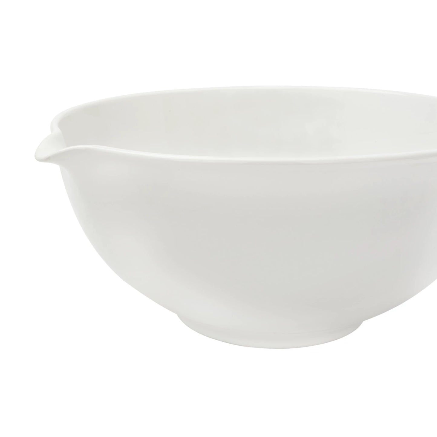 Antique white stoneware bowl