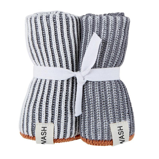 Dishcloth - Grey - Set of 2