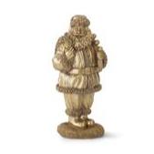 Antique Gold Resin Santa - 3 Styles