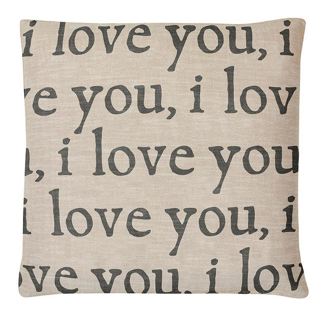 Euro Pillow - I Love You