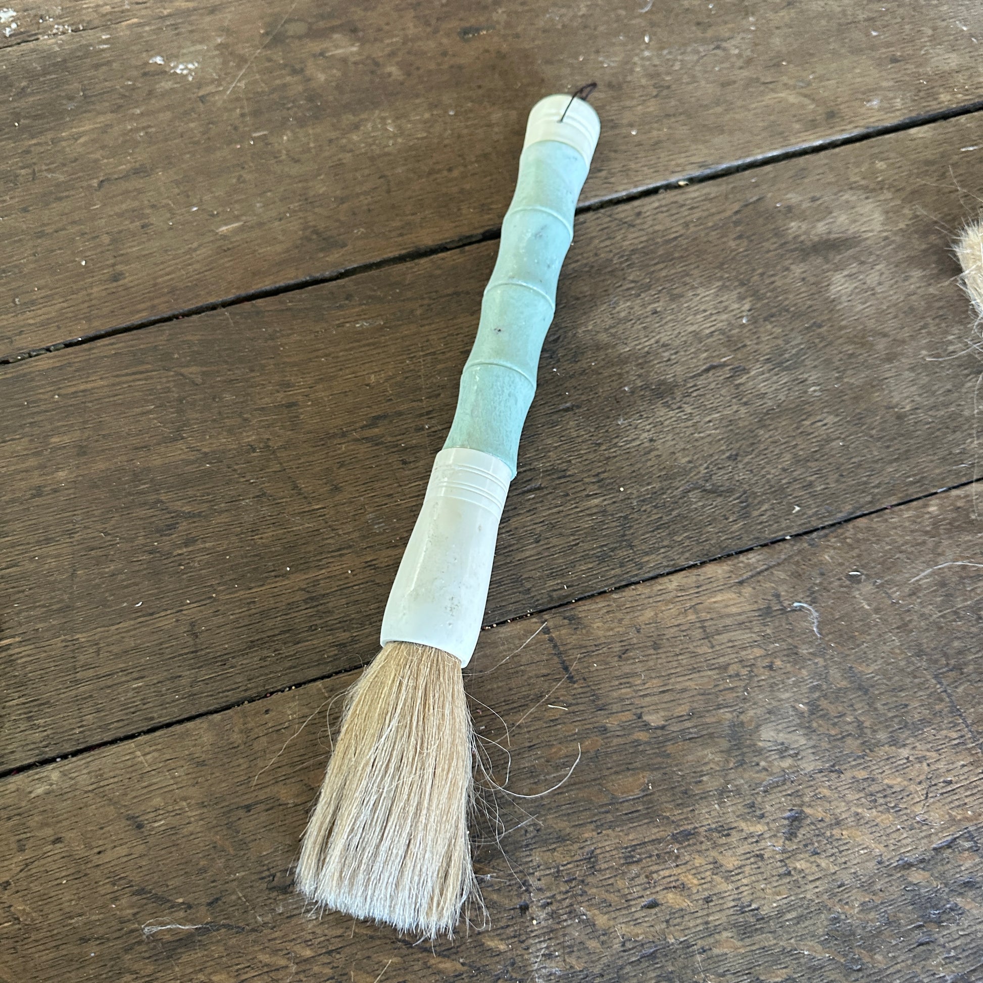 Large Cylindrical Jade Calligraphy Brush