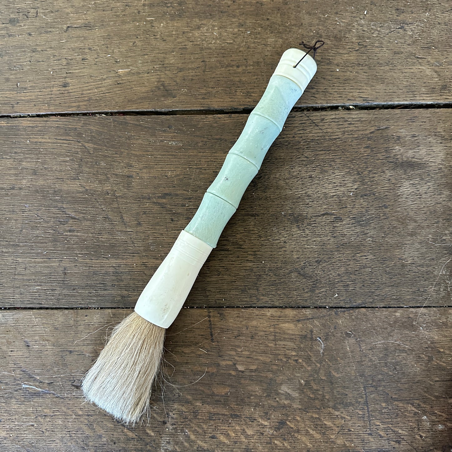 Large Cylindrical Jade Calligraphy Brush