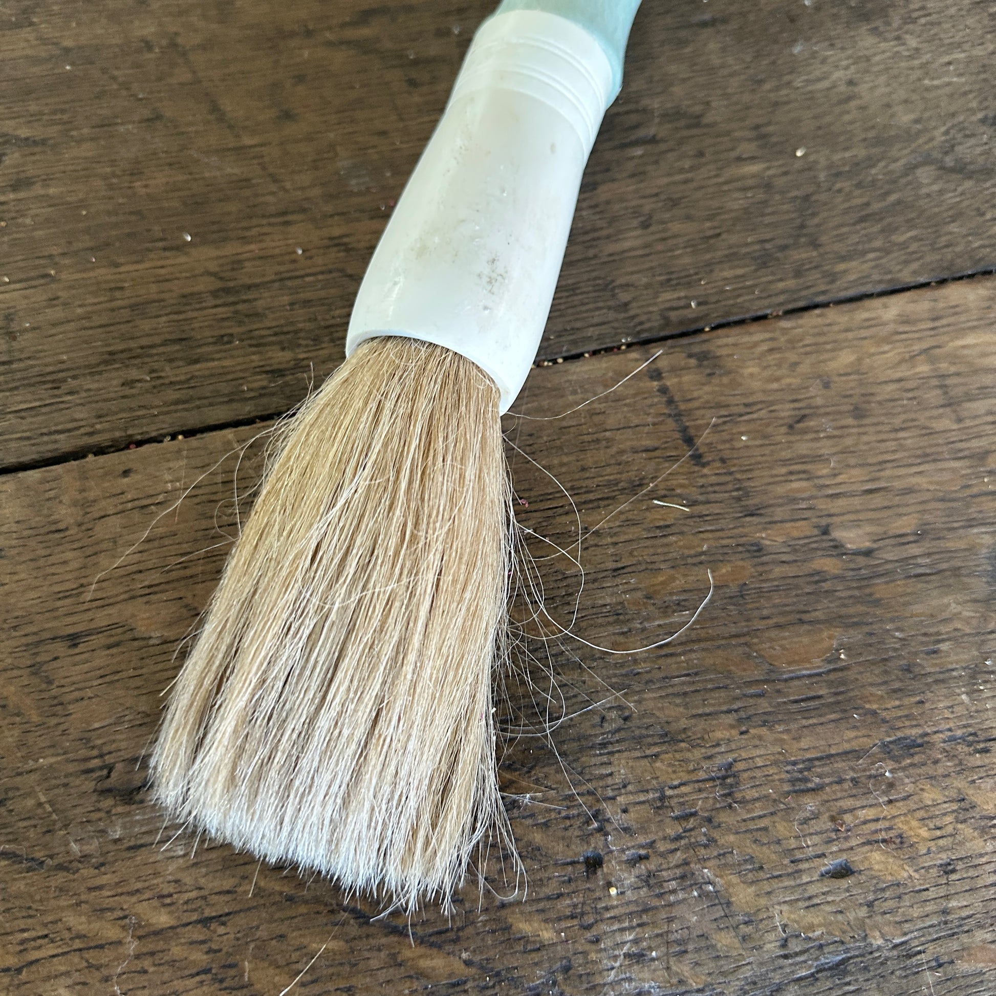 Large Cylindrical Jade Calligraphy Brush