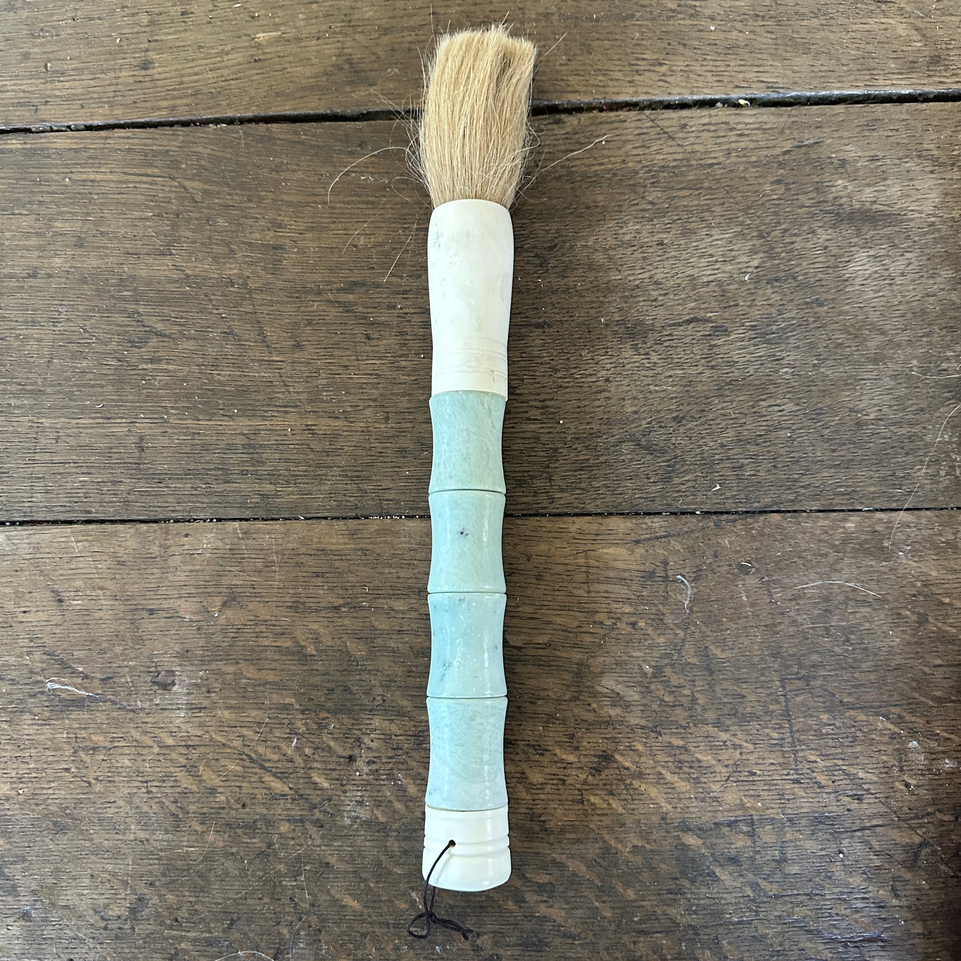 Large Cylindrical Jade Calligraphy Brush
