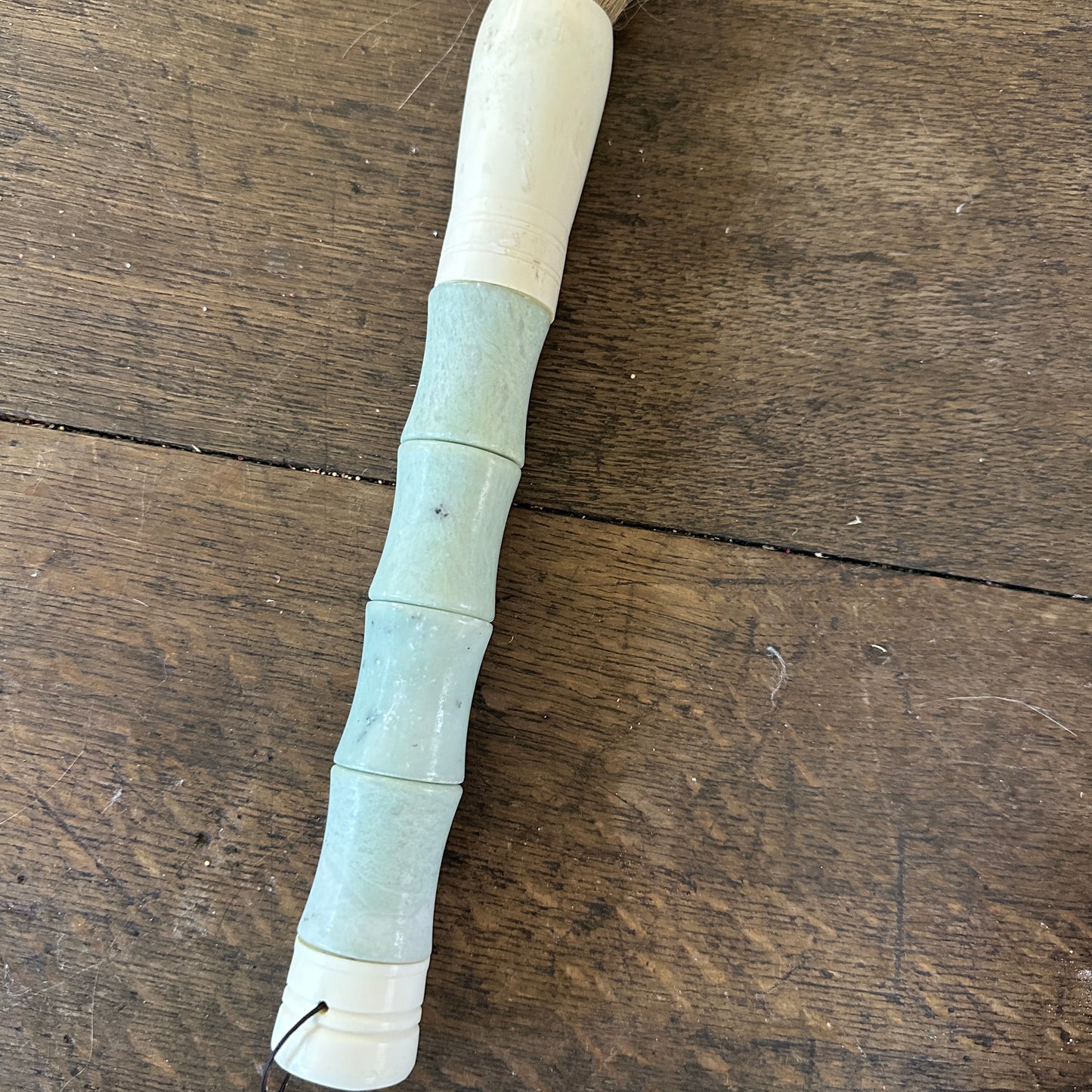 Large Cylindrical Jade Calligraphy Brush