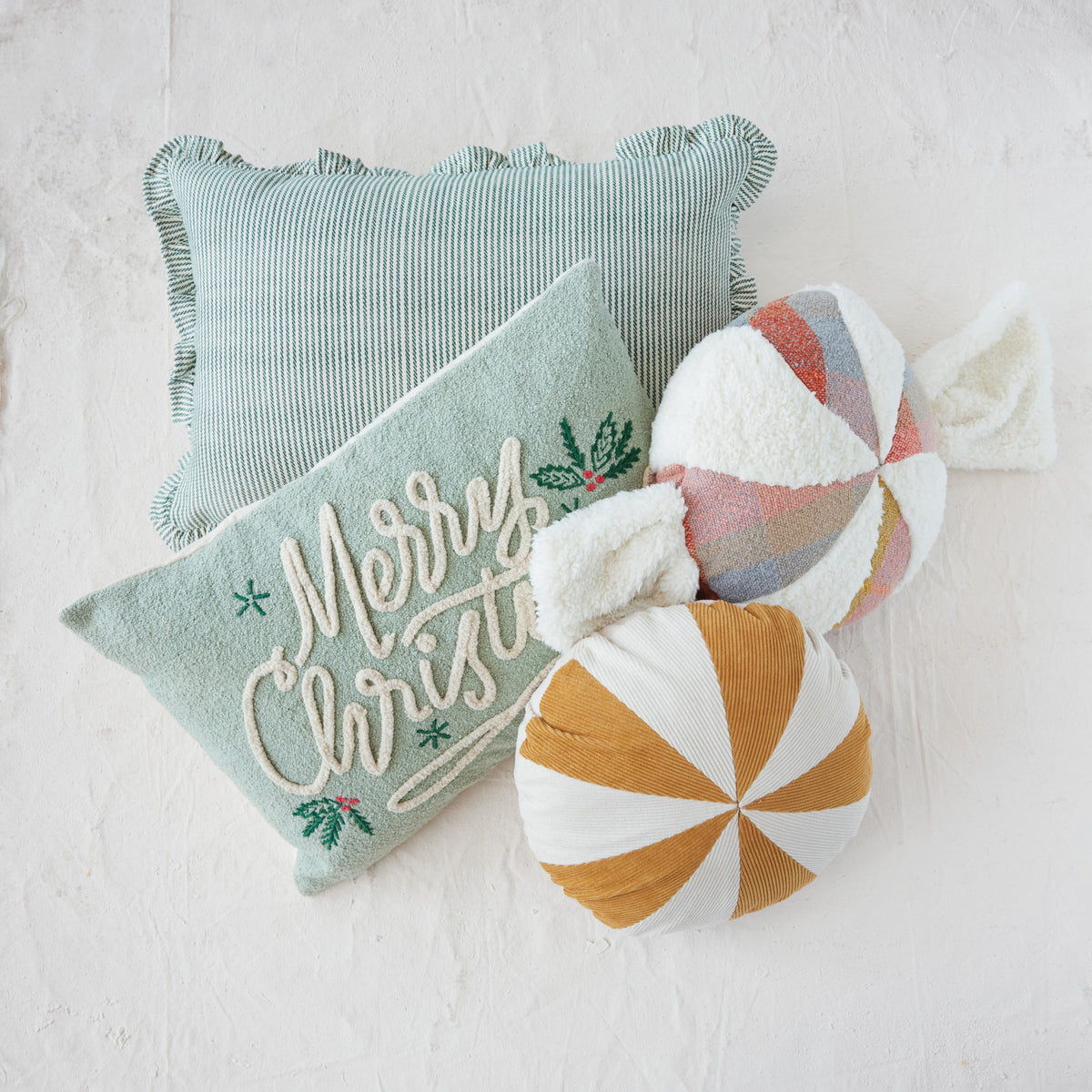 Lumbar_Striped_Ruffled_Pillow