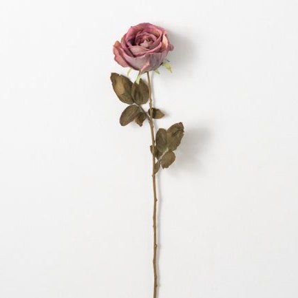 Mauve Calista Rose Stem 26" - Artificial Flower Stem