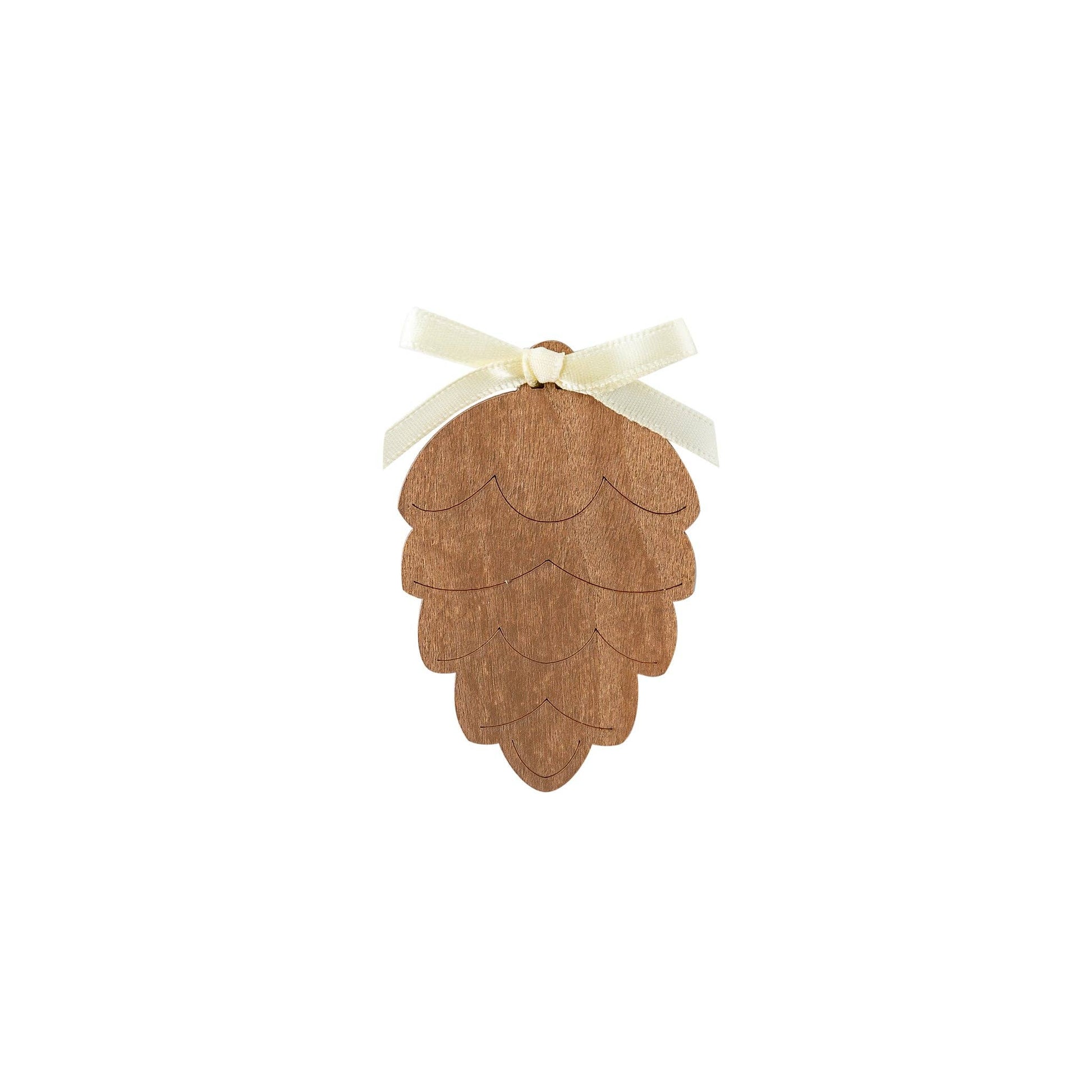 My Minds Eye - Harvest Wooden Pine Cone Napkin Tags