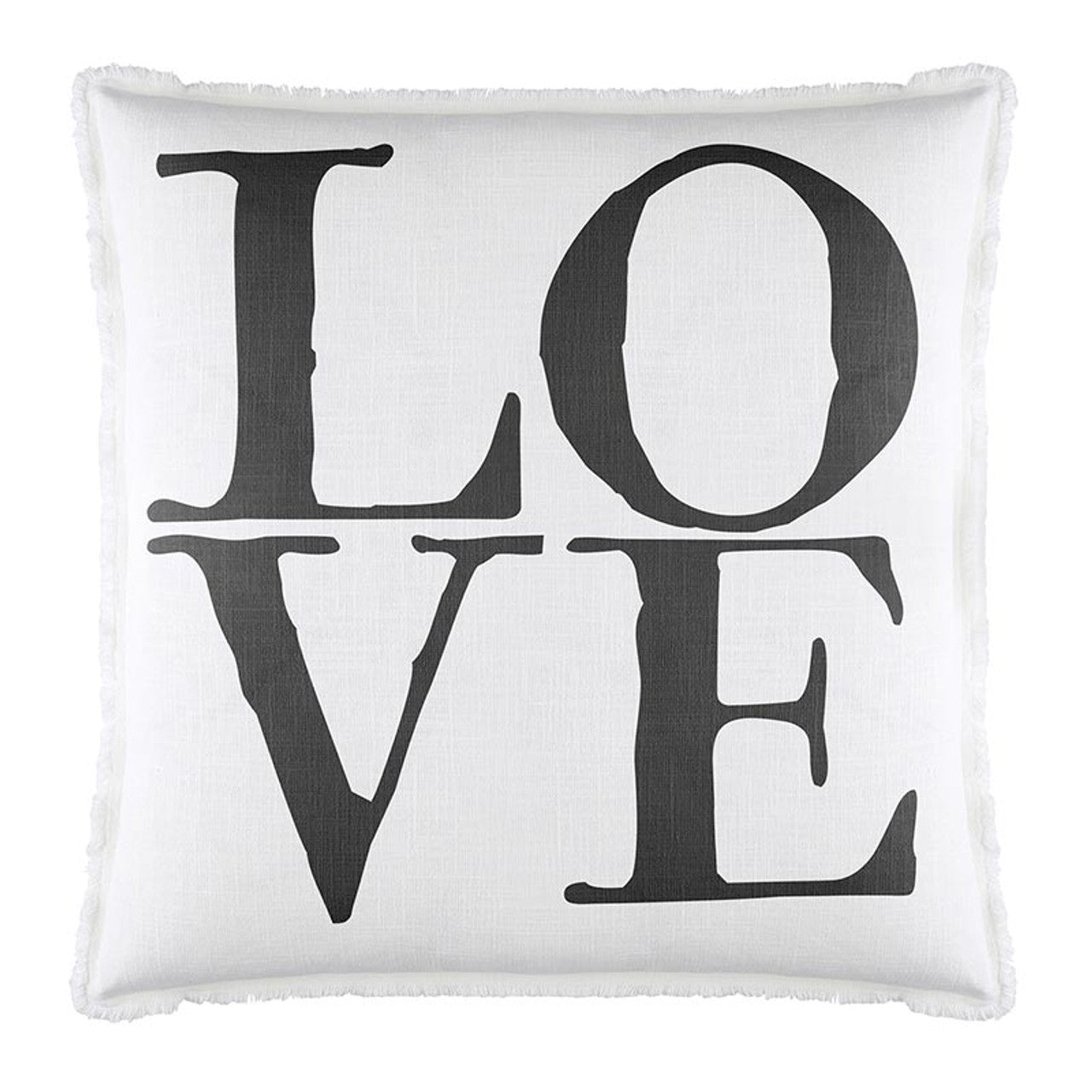 Face to Face Euro Pillow - Love