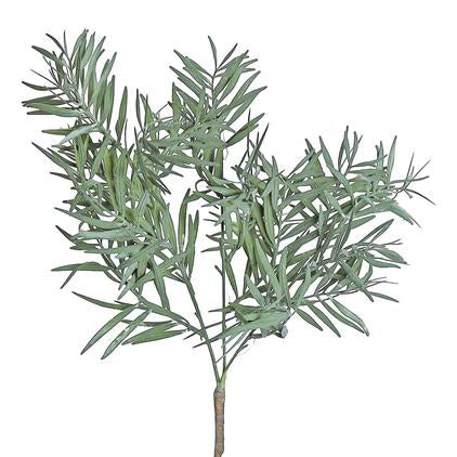 NARROW LEAF GRASS SPRAY, 31.5", GREEN