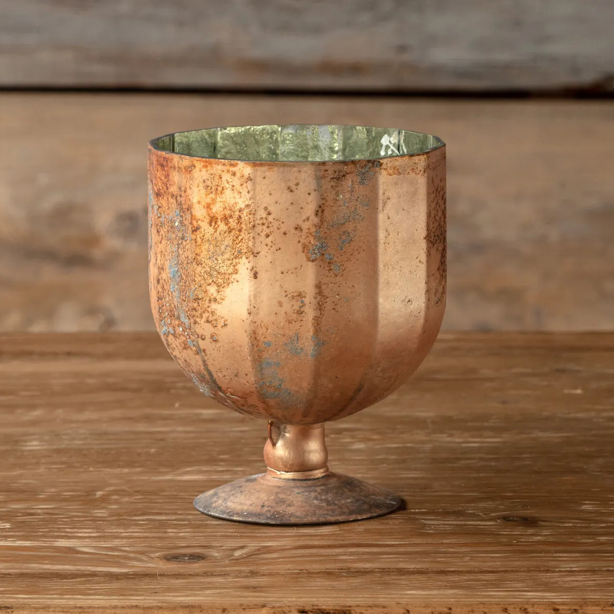 ANTIQUE COPPER CHALICE SMALL