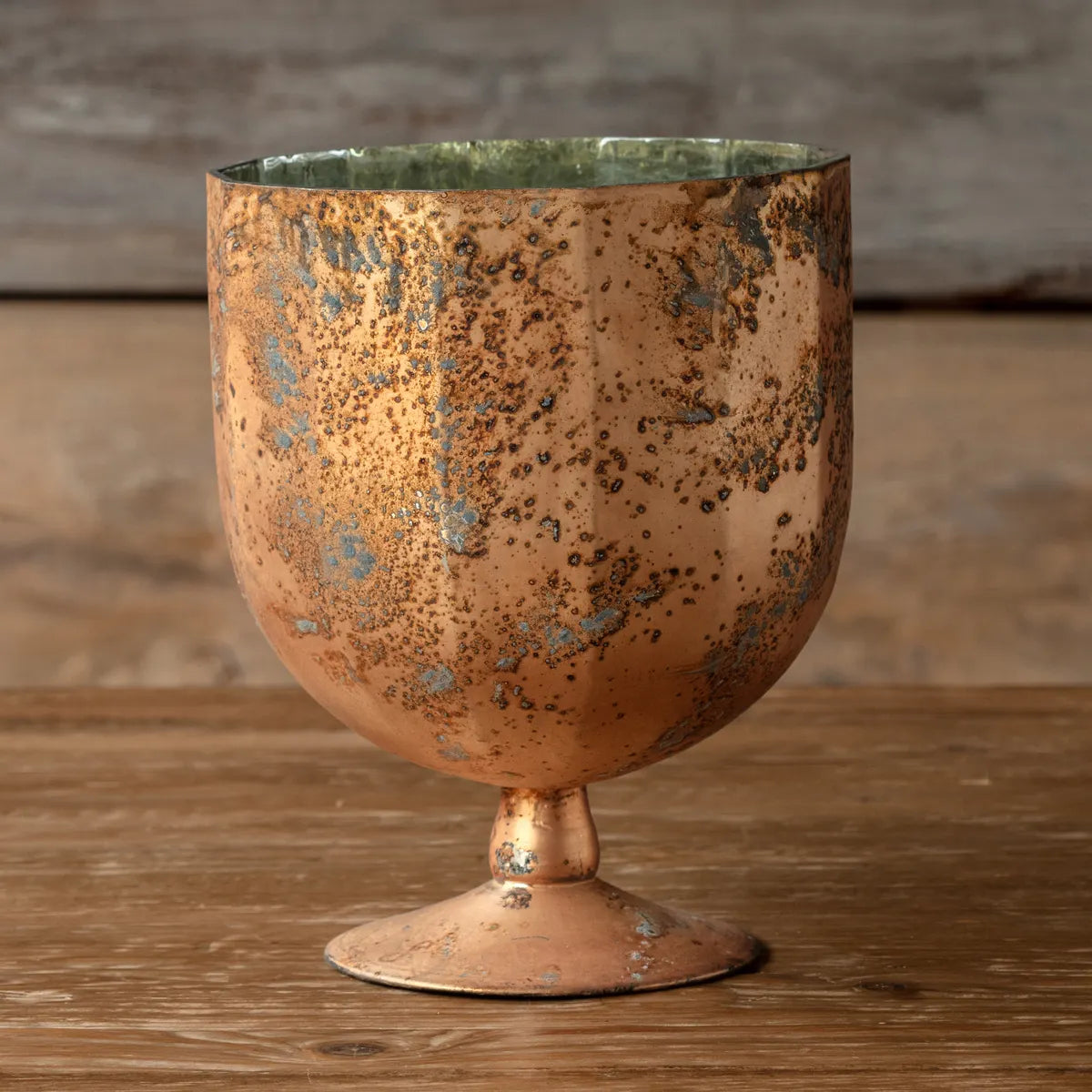 ANTIQUE COPPER CHALICE LARGE