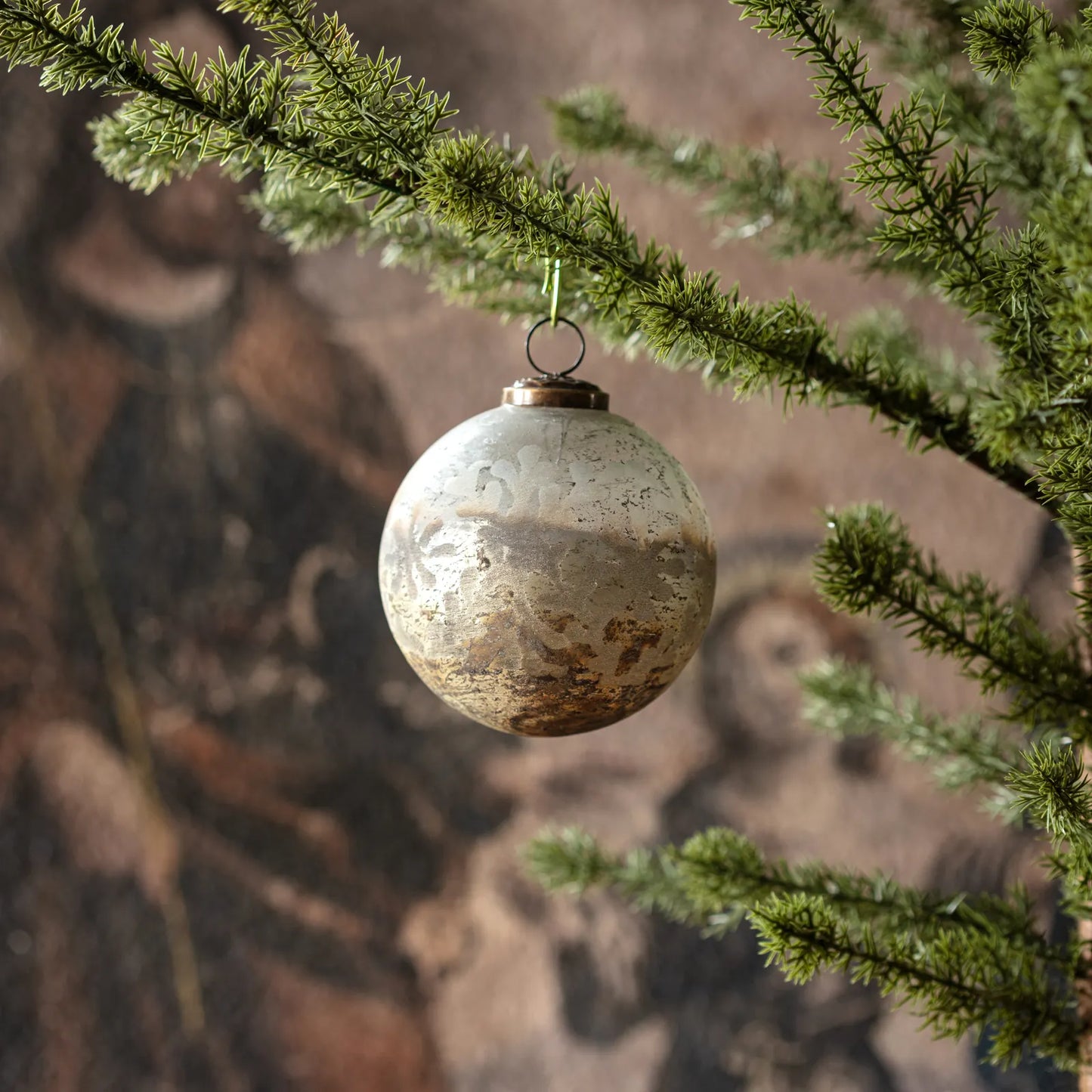 Etched Ancient Gold Ornament