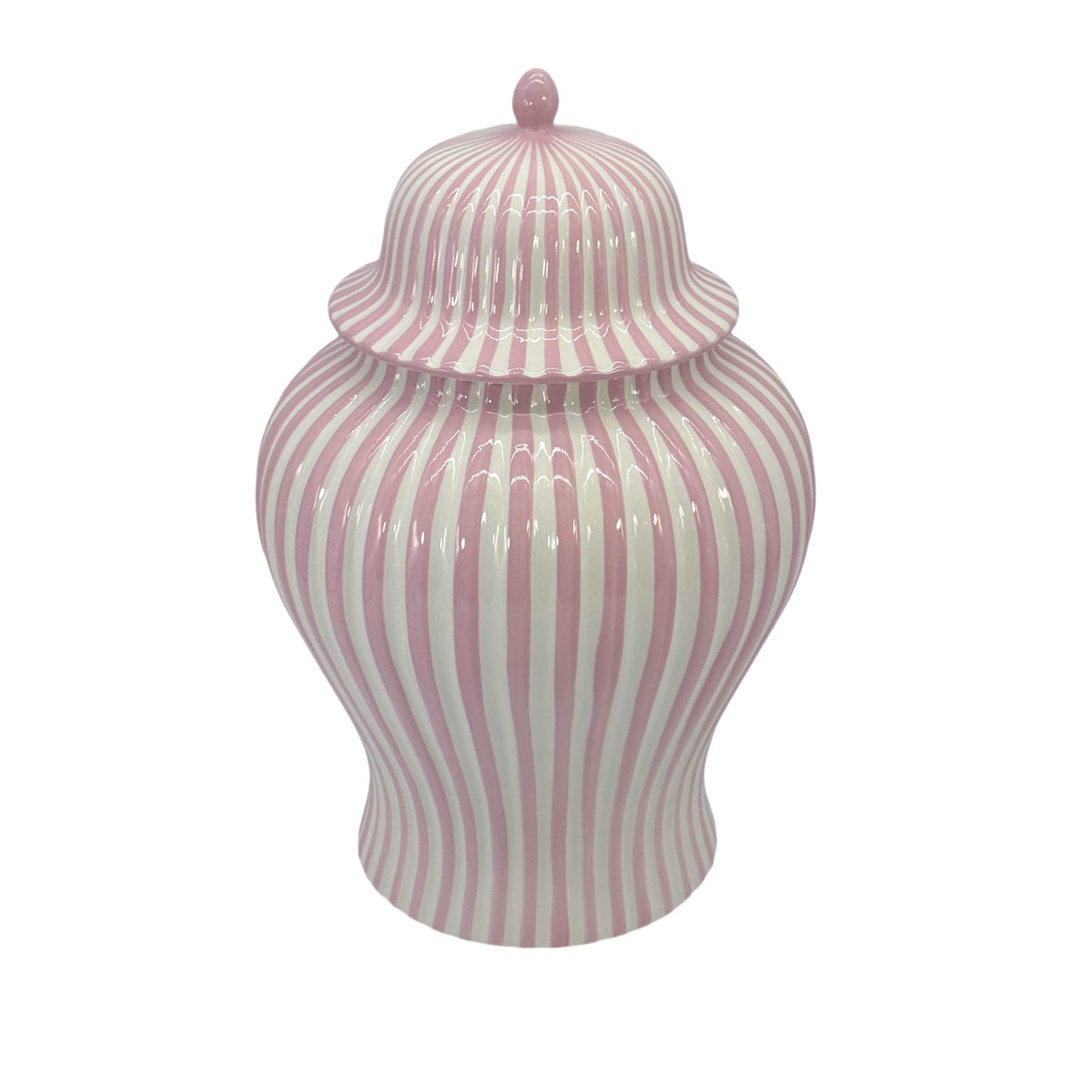 Pink_White_Striped_Vase
