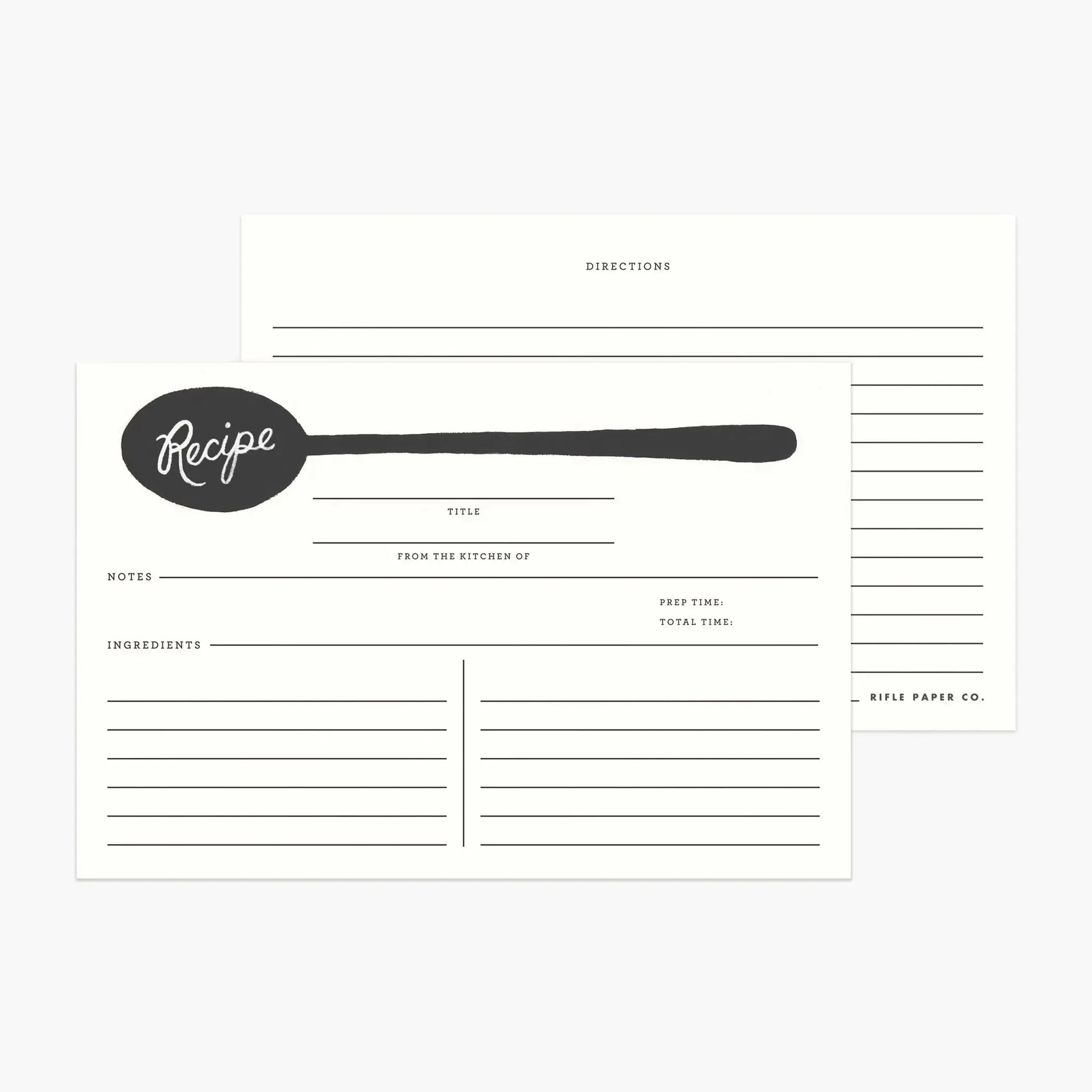 Rifle Paper Co. Citrus Floral Tin Recipe Box