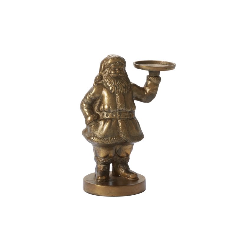 GOLD SAINT NICK FIGURINE