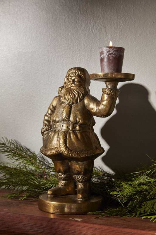 GOLD SAINT NICK FIGURINE