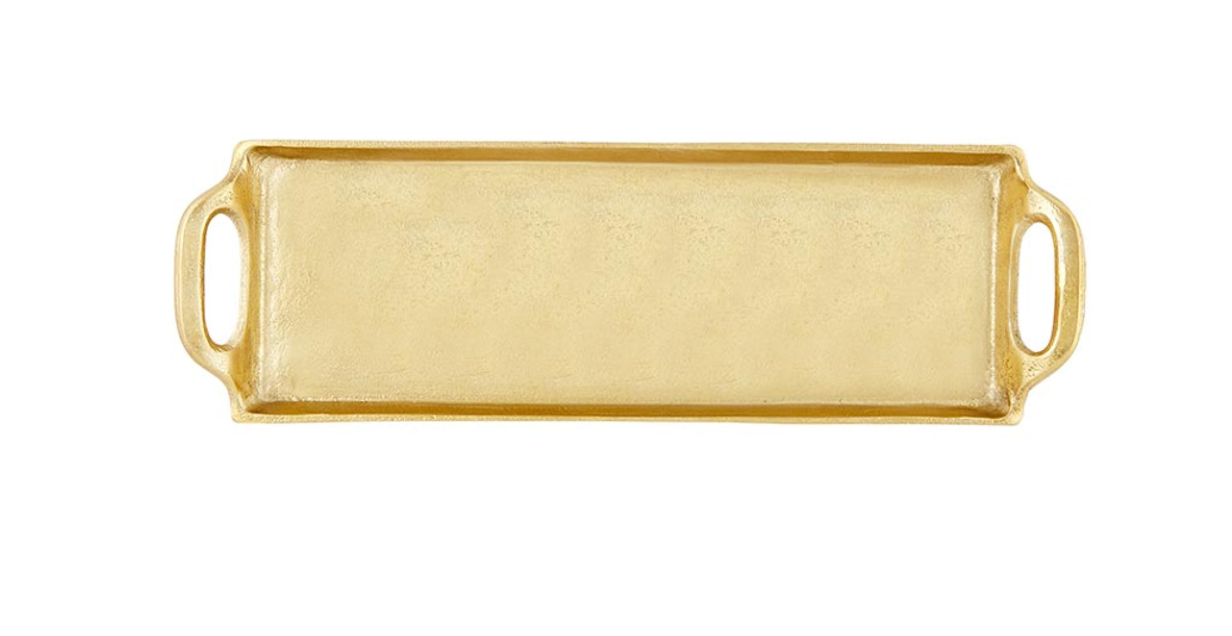 Aluminum Tray - Gold