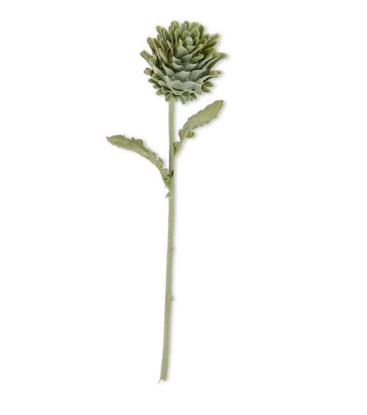 16" INCH SOFT GREEN ARTICHOKE STEM