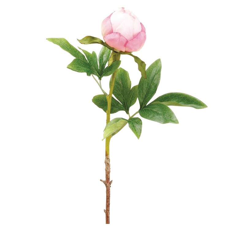 22" Peony Bud Spray Pink