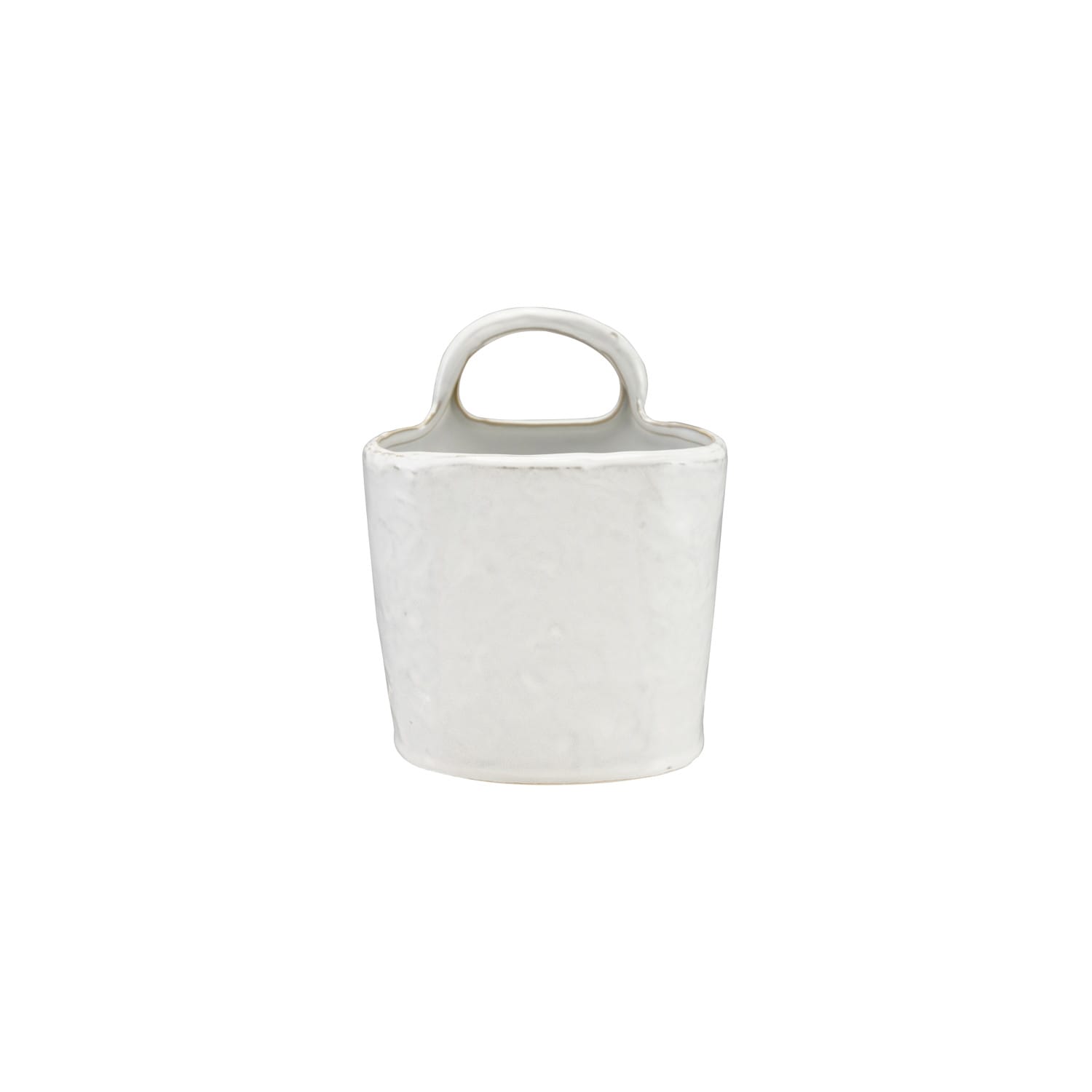 Stoneware crock with handle