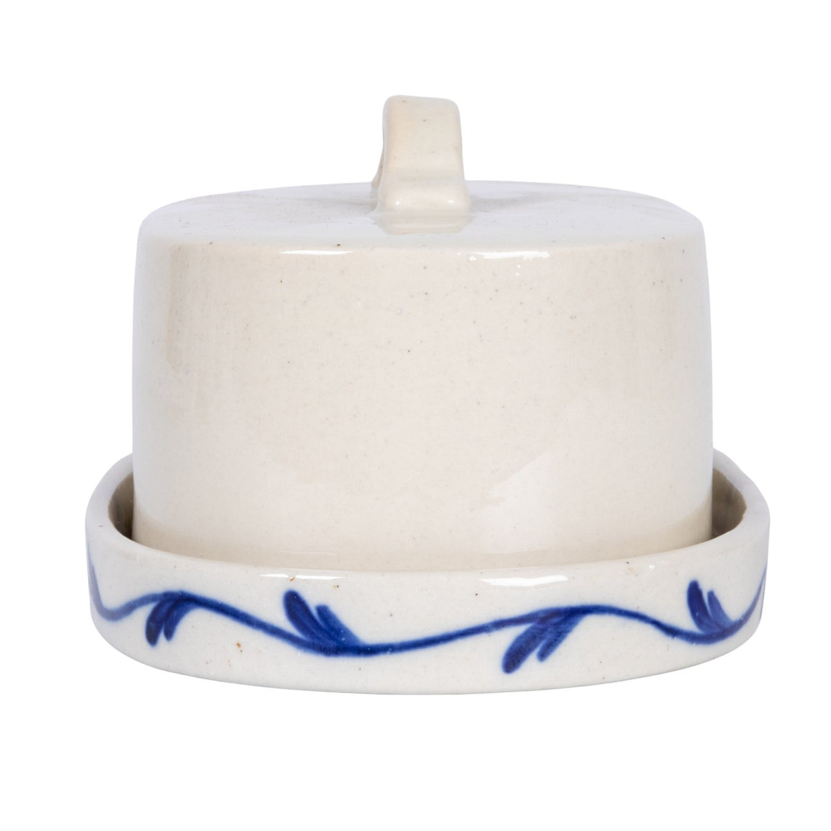Stoneware_Butter_Dish_with_Flower