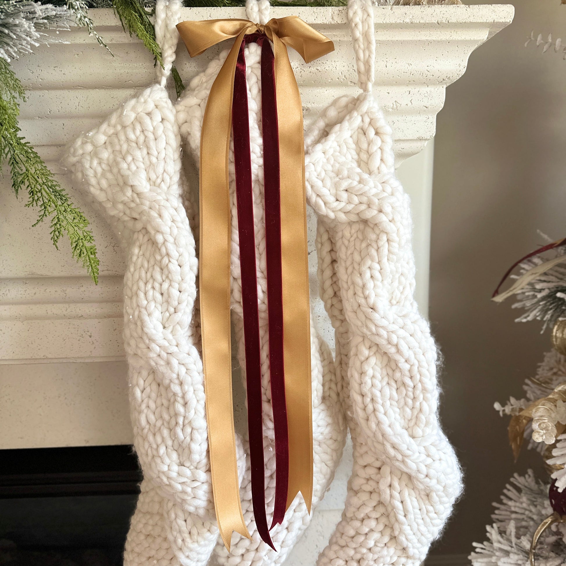 Velvet Ribbon - Burgundy | 3/4" Width | 11 Yard Roll