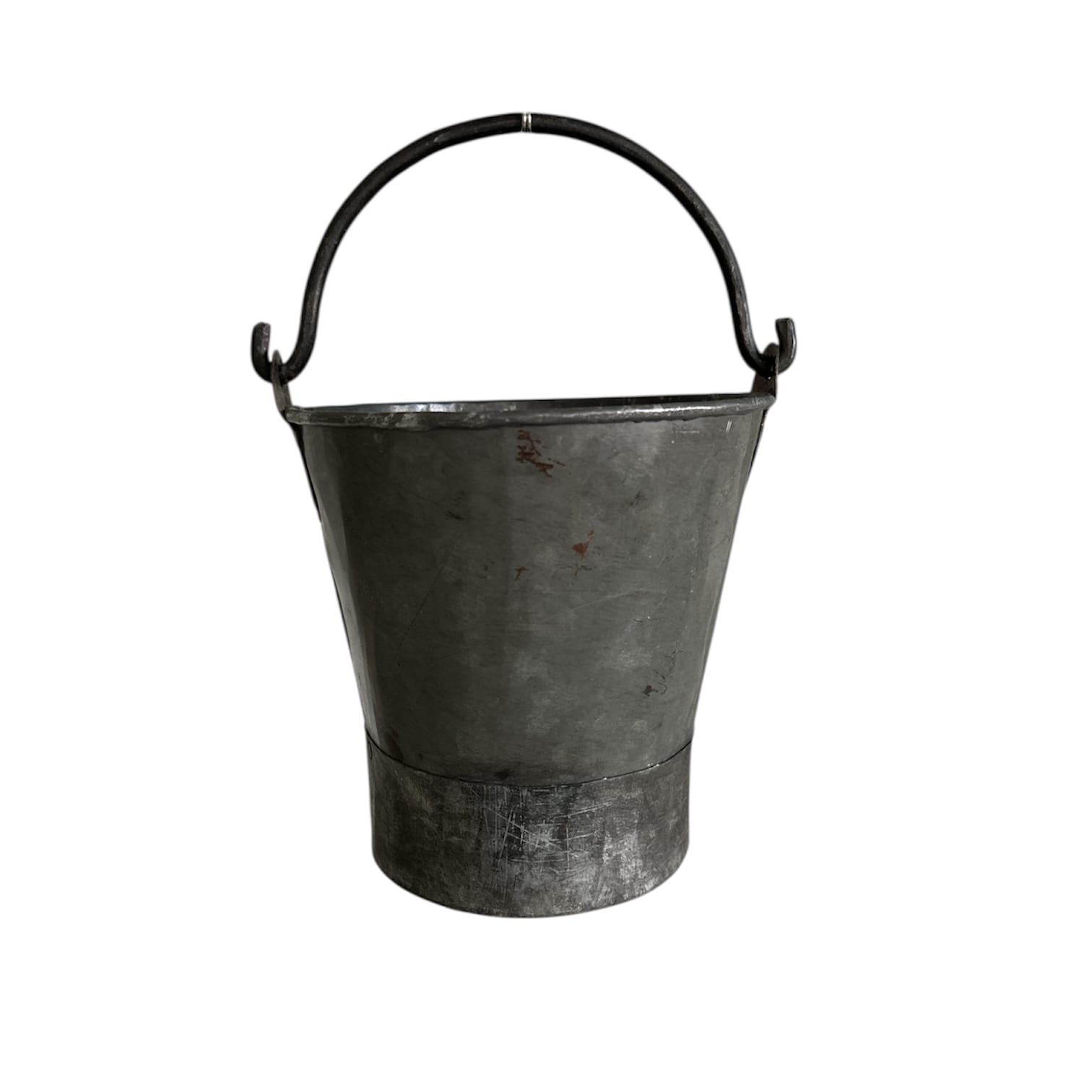 Vintage Metal Bucket with Handle 2